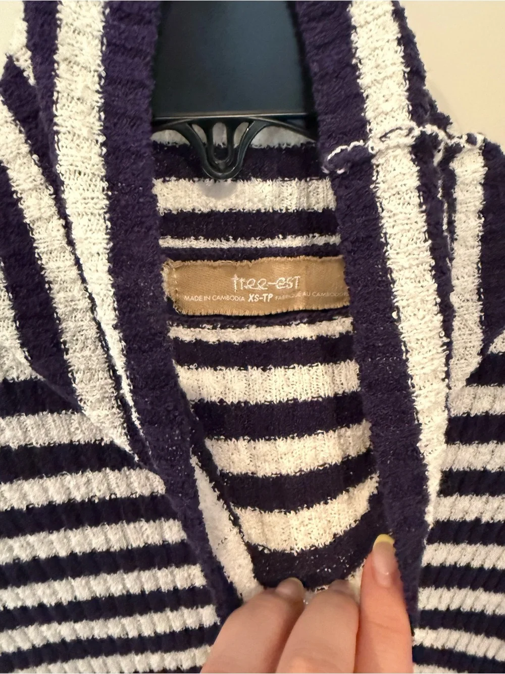Free People Super Stripe Sweater